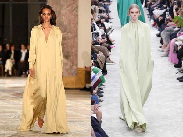 Jacquemus (lijevo); Valentino (desno)