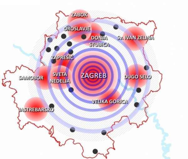 Područje urbane aglomeracije Zagreb
