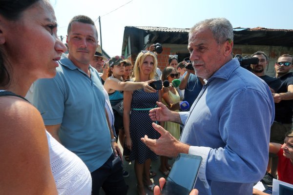 Milan Bandić u Kozari putu