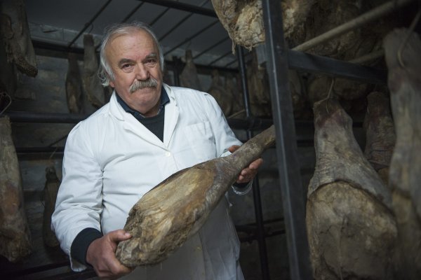 Zvonimir Marin, predsjednik Udruge drniški pršut