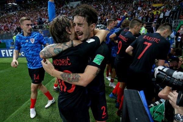 Šime Vrsaljko i Luka Modrić na SP-u u Rusiji