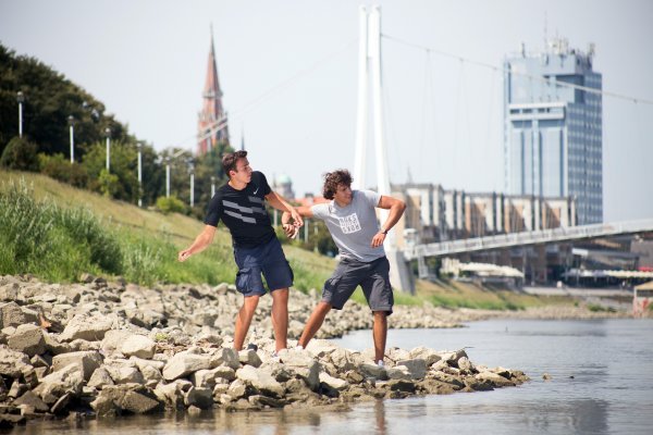 Anton i Patrik Lončarić odrasli su uz i na rijeci Dravi u Osijeku