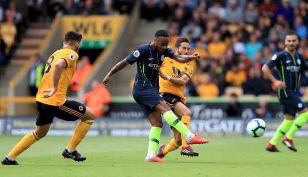 Wolverhampton - Manchester City (Raheem Sterling)