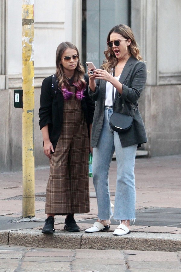 Jessica Alba s kćerkom