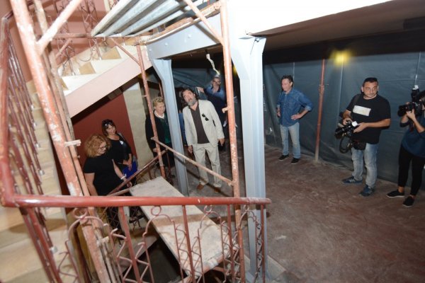 Obilazak gradilišta HNK u Varaždinu