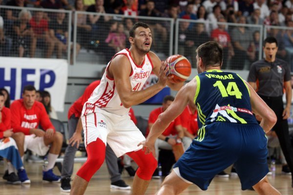 Košarka; prijateljska utakmica Hrvatska - Slovenija