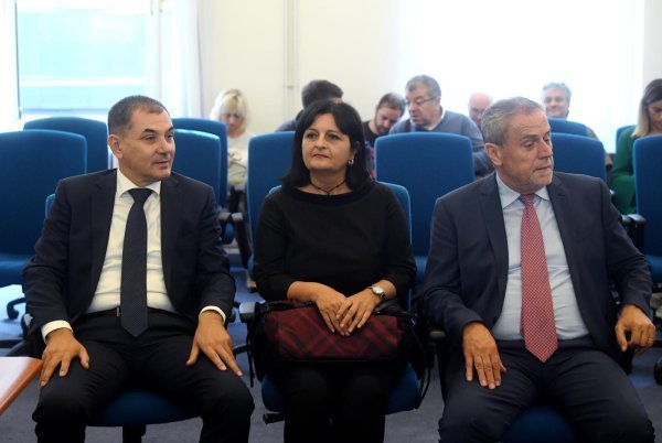 Ivica Lovrić, Zdenka Palac, Milan Bandić