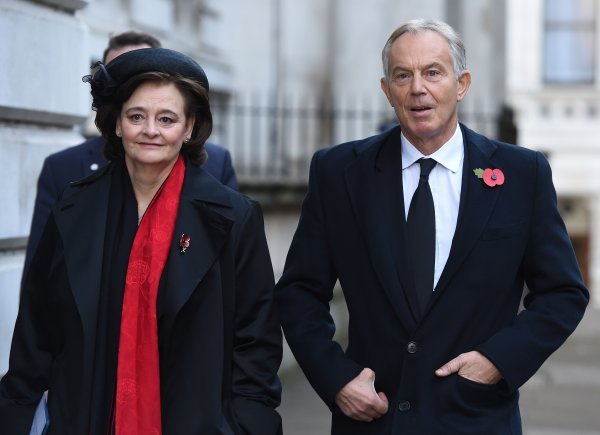 Cherie Blair i Tony Blair