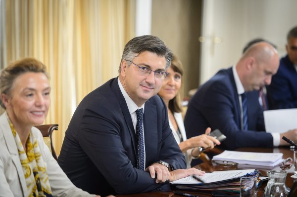 Marija Pejčinović Burić, Andrej Plenković