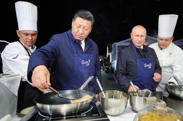 Xi Jinping i Vladimir Putin