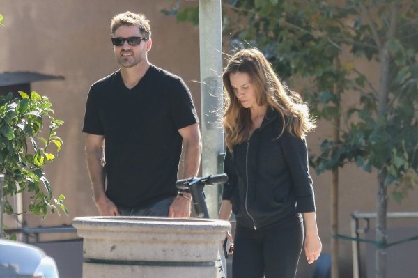 Hilary Swank i Philip Schneider