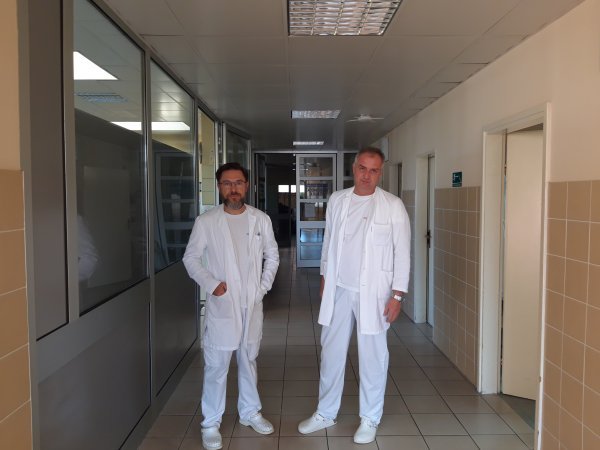 Dr. Goran Samardžija i dr. Damir Prlić