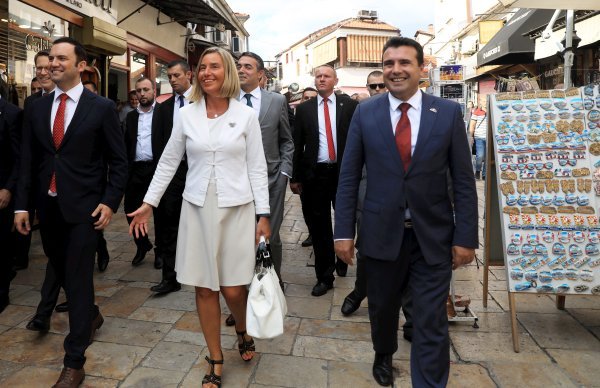 Federica Mogherini u Skoplju
