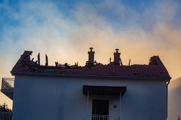 Požar na  Pelješcu