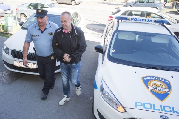 Privođenje Blaža Curića na saslušanje na Općinski sud