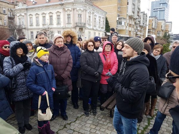 Turistički vodič i stručni suradnik Turističke zajednice grada Osijeka Mislav Pavošević 