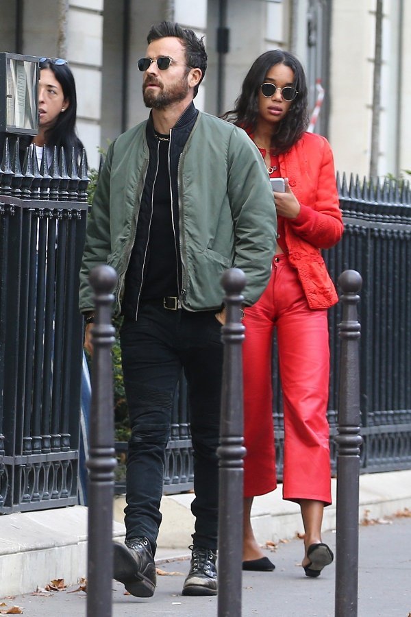 Justin Theroux i Laura Harrier
