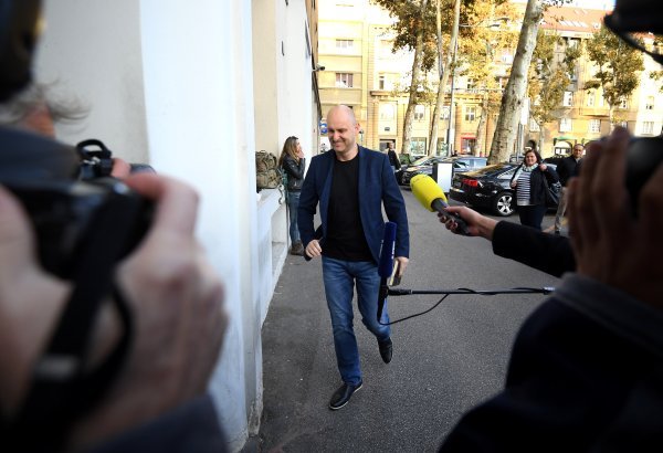 Dolazak na sjednicu Predsjedništva i Nacionalnog vijeća HDZ-a