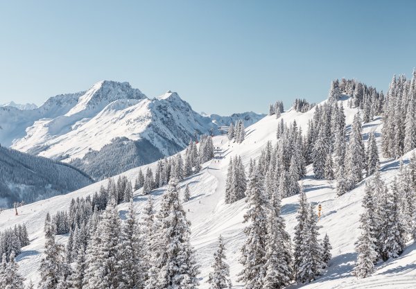 Saalbach Hinterglemm, berühmter Austragungsort von FIS Weltcuprennen Saalbach Hinterglemm