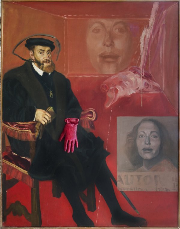 'Kralj i ja', 1972., ulje na platnu, 140 x 120 cm