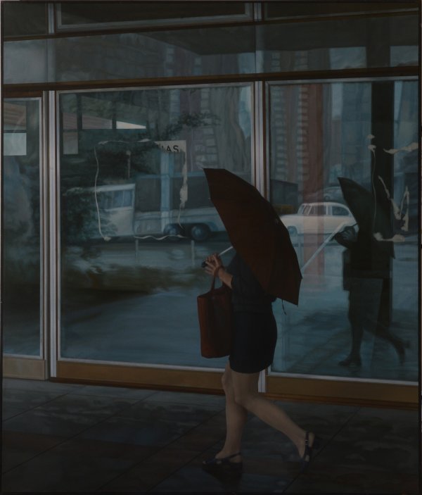 'Kiša', 1976., ulje na platnu, 160 x 135 cm