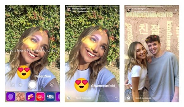 Instagram Kindness Camera Effect