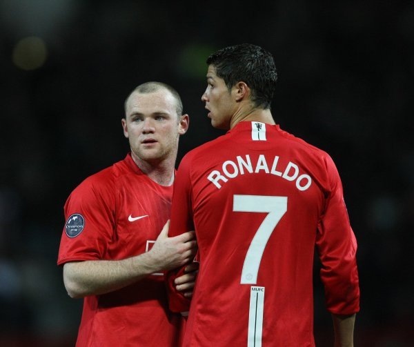 wayne rooney cristiano ronaldo