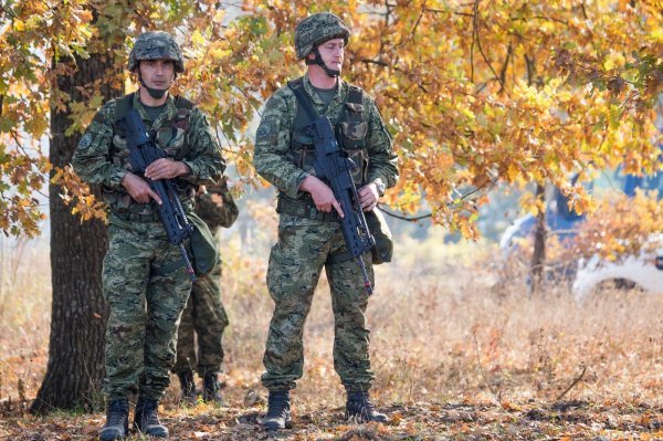 Vježba izvidničke operacije u sklopu združene vježbe svih postrojbi HV-a Velebit 18