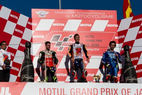 Marc Marquez, Cal Crutchlow, Alex Rins