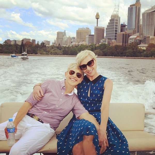 Ellen DeGeneres i Portia de Rossi