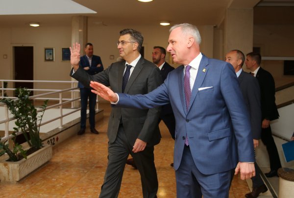 Andrej Plenković u Splitu