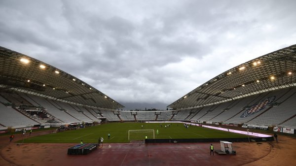 Hajduk - Rijeka, prazne tribine