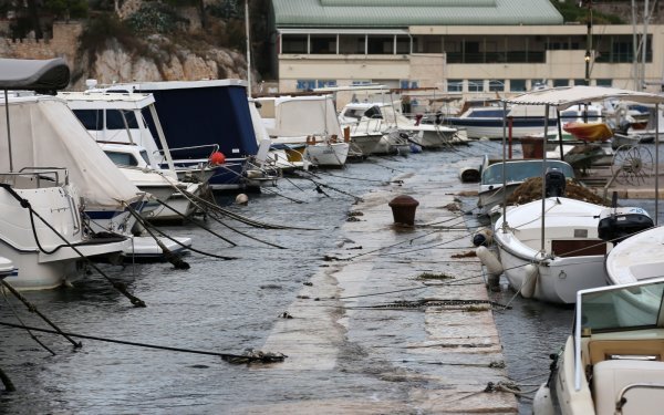 Jugo na šibenskom području