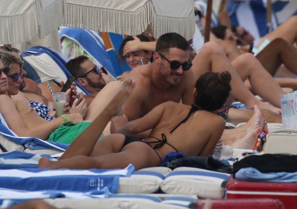 Danny Amendola i nepoznata brineta