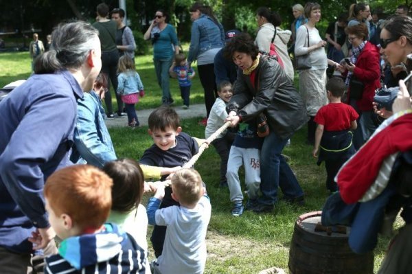 ZmaJurjevo u parku Ribnjak