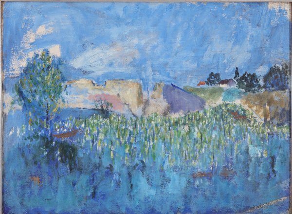 Motiv iz samoborskog kraja, oko 1955.