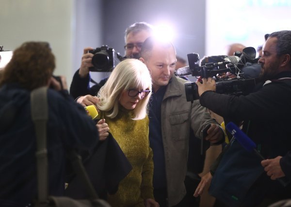 Vesna Todorić na izlasku iz zračne luke nije željela davati izjave