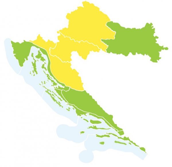Žuti alarm u središnjoj Hrvatskoj zbog magle