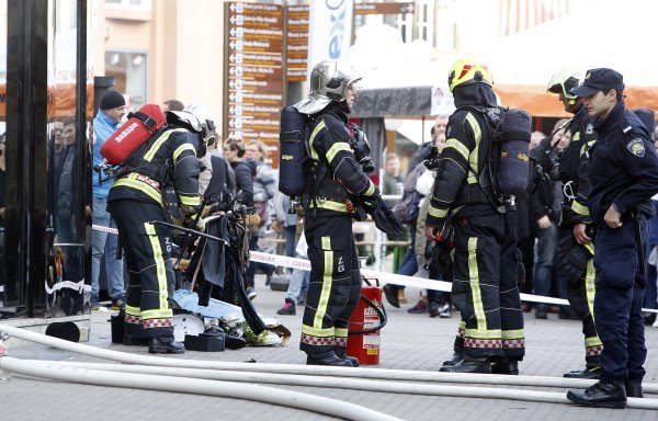 Požar na Trgu bana Jelačića