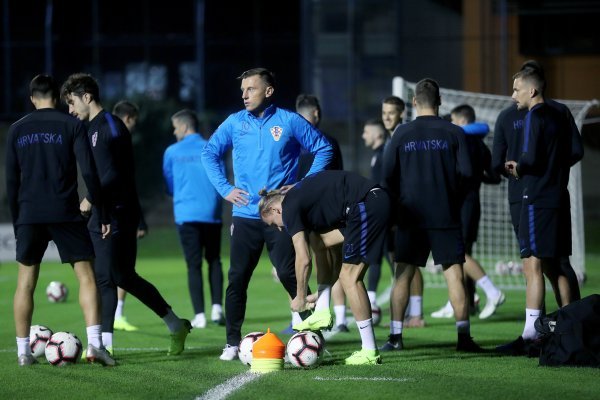 Trening hrvatske nogometne reprezentacije, Ivica Olić
