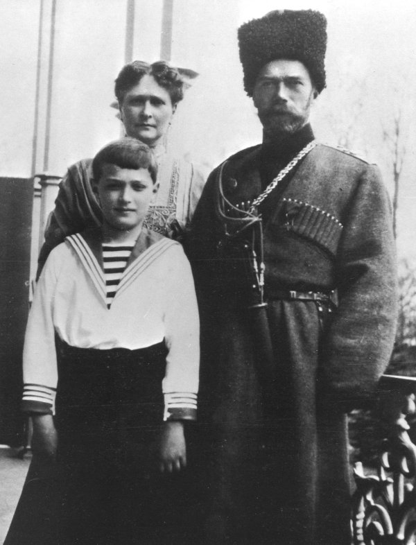 Car Nikolaj s obitelji