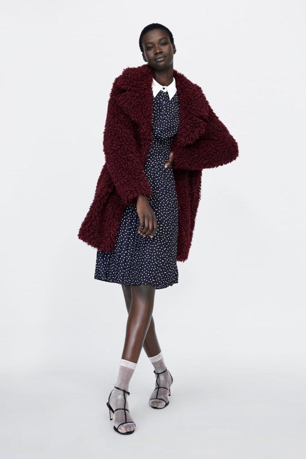 Zara točkasta haljina