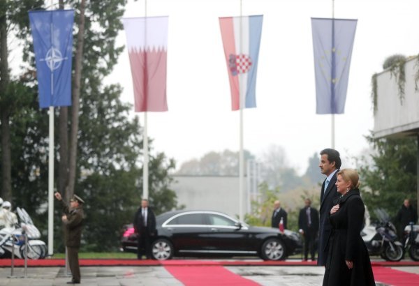 Tamim Bin Hamad Al Thani, Kolinda Grabar Kitarović
