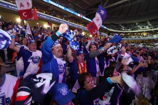 Atmosfera na stadionu tijekom trećeg dana finala Davis Cupa