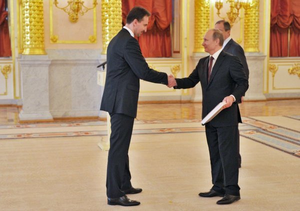 Igor Pokaz i Vladimir Putin