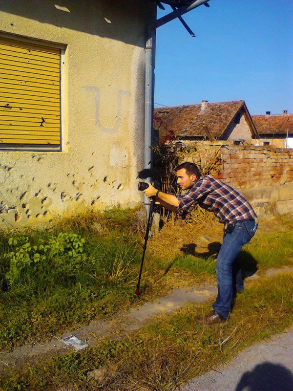 Christopher Bobyn na snimanju u Hrvatskoj GHFilms