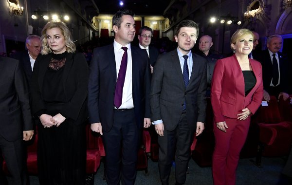Predsjednica Republike Kolinda Grabar-Kitarović i ministar Zdravko Marić