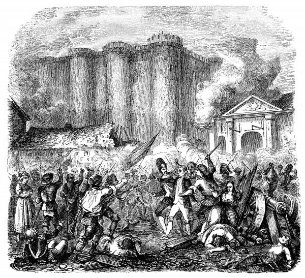 Napad na Bastilju simbolički označava početak Francuske revolucije 1789. godine