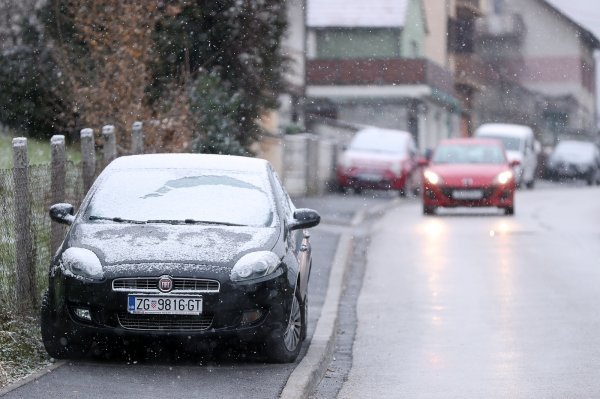 Snijeg u Zagrebu