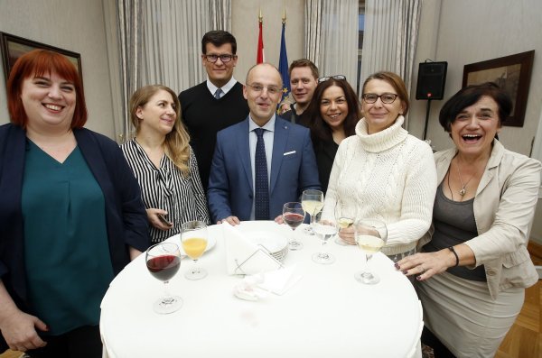 Svečani domjenak u Hrvatskom saboru